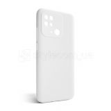 Чехол Full Silicone Case для Xiaomi Redmi 10C white (09) (без логотипа)