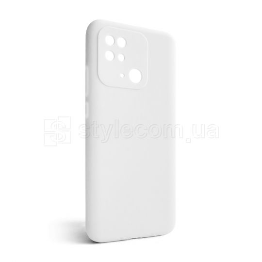 Чохол Full Silicone Case для Xiaomi Redmi 10C white (09) (без логотипу)