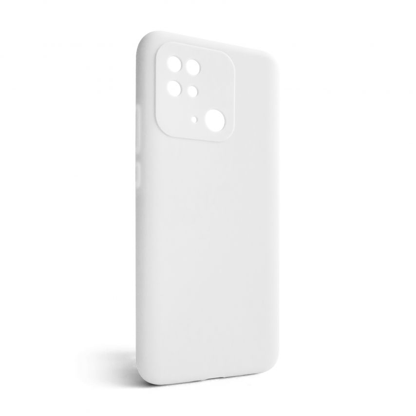 Чехол Full Silicone Case для Xiaomi Redmi 10C white (09) (без логотипа)