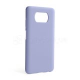 Чехол Full Silicone Case для Xiaomi Poco X3 Pro elegant purple (26) (без логотипа)