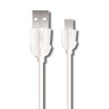 Кабель USB XO NB9 Type-C Quick Charge 2.4A white - купити за 28.00 грн у Києві, Україні