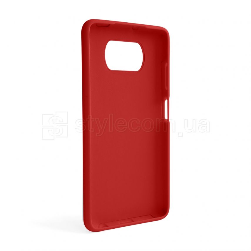 Чехол Full Silicone Case для Xiaomi Poco X3 Pro red (14) (без логотипа)