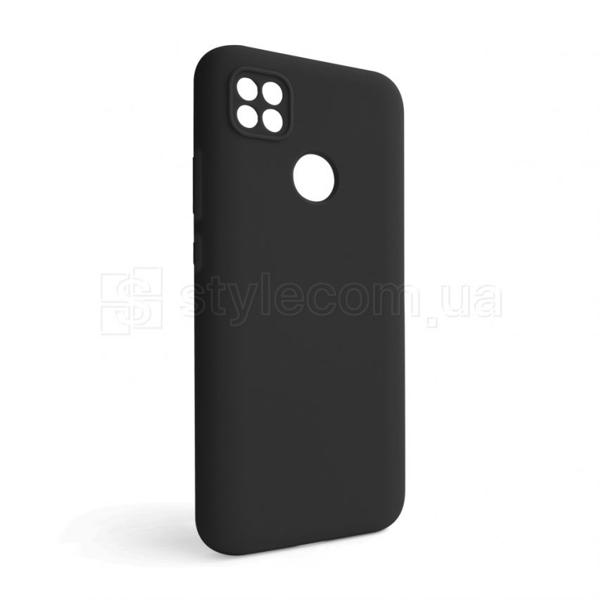 Чохол Full Silicone Case для Xiaomi Redmi 10A, Redmi 9C black (18) (без логотипу)