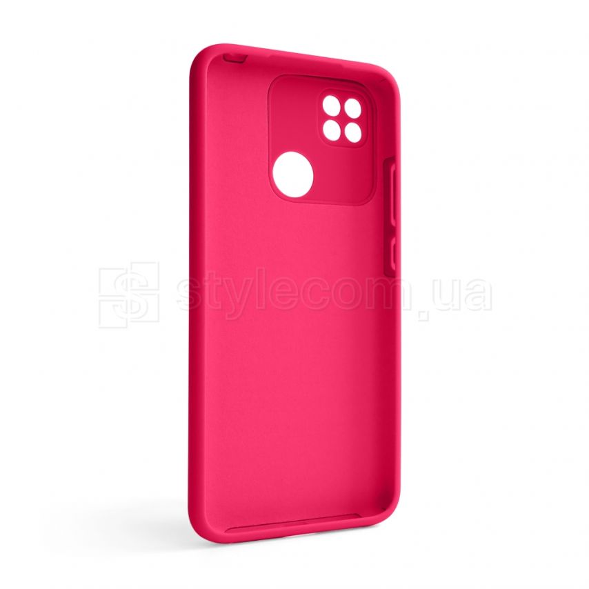 Чохол Full Silicone Case для Xiaomi Redmi 10A, Redmi 9C fluorescent rose (37) (без логотипу)