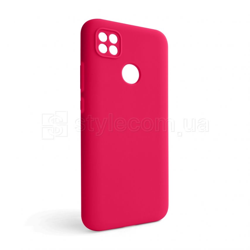 Чехол Full Silicone Case для Xiaomi Redmi 10A, Redmi 9C fluorescent rose (37) (без логотипа)