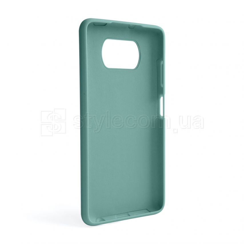 Чехол Full Silicone Case для Xiaomi Poco X3 Pro turquoise (17) (без логотипа)