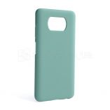 Чехол Full Silicone Case для Xiaomi Poco X3 Pro turquoise (17) (без логотипа) - купить за 292.60 грн в Киеве, Украине