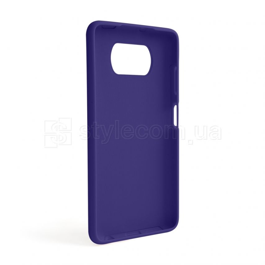 Чехол Full Silicone Case для Xiaomi Poco X3 Pro violet (36) (без логотипа)