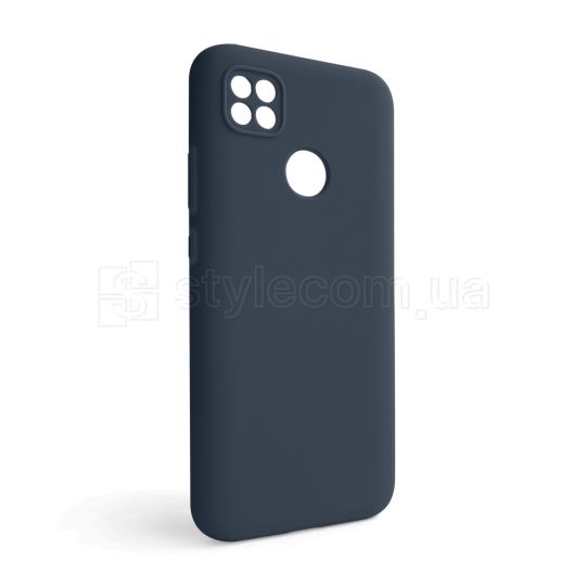 Чохол Full Silicone Case для Xiaomi Redmi 10A, Redmi 9C dark blue (08) (без логотипу)
