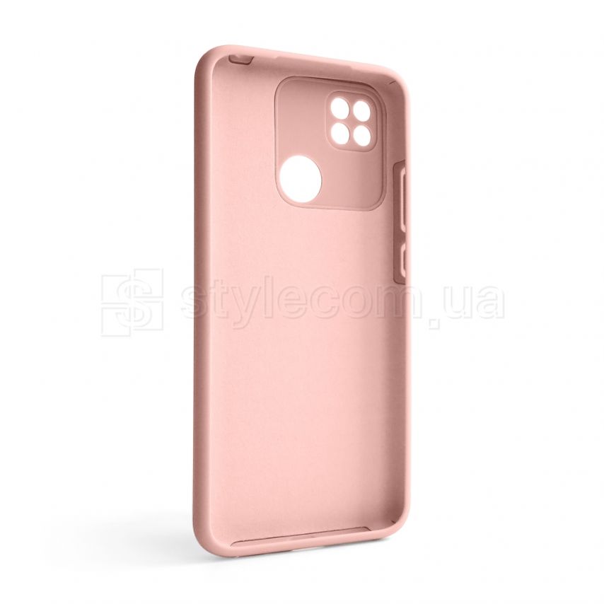Чохол Full Silicone Case для Xiaomi Redmi 10A, Redmi 9C light pink (12) (без логотипу)