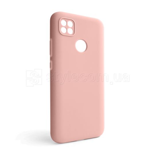 Чохол Full Silicone Case для Xiaomi Redmi 10A, Redmi 9C light pink (12) (без логотипу)