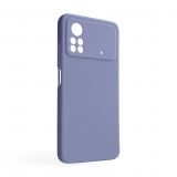 Чехол Full Silicone Case для Xiaomi Poco X4 Pro elegant purple (26) (без логотипа)