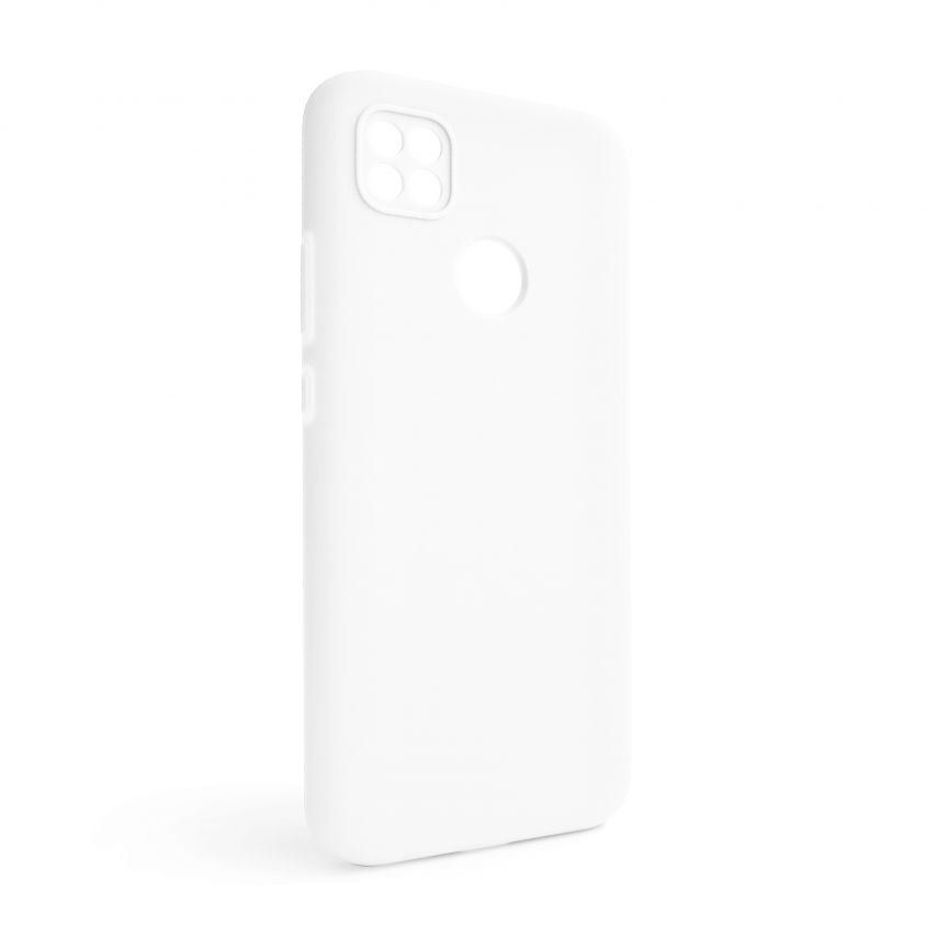 Чехол Full Silicone Case для Xiaomi Redmi 10A, Redmi 9C white (09) (без логотипа)
