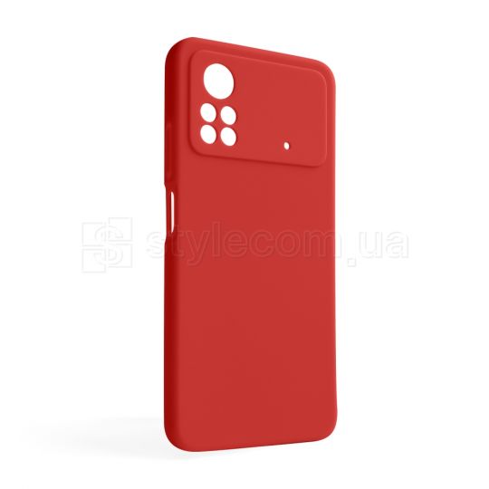 Чехол Full Silicone Case для Xiaomi Poco X4 Pro red (14) (без логотипа)