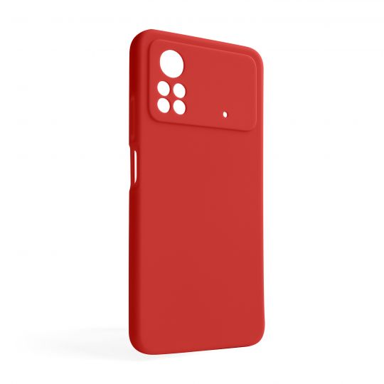Чехол Full Silicone Case для Xiaomi Poco X4 Pro red (14) (без логотипа) - купить за 310.10 грн в Киеве, Украине