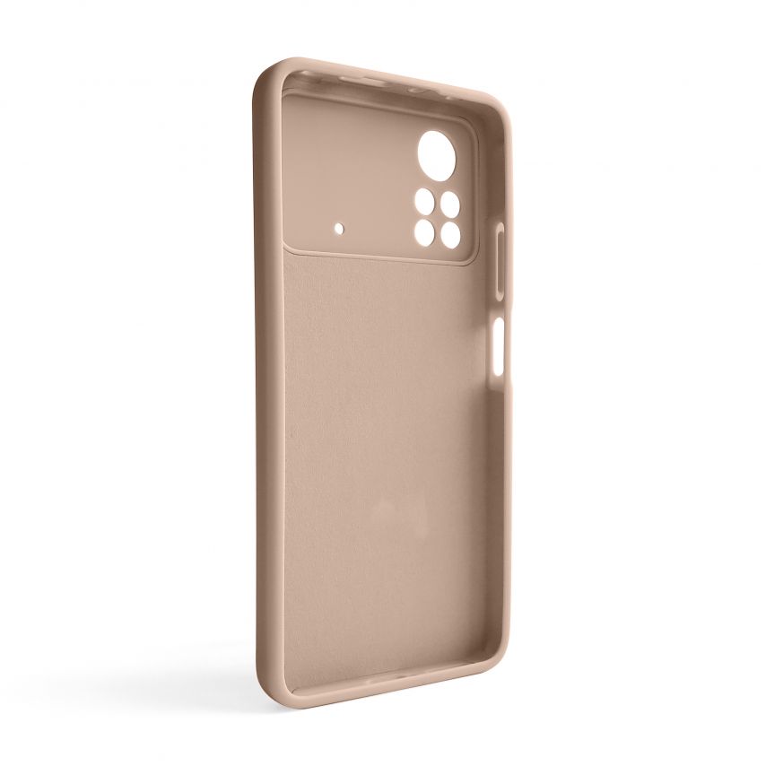 Чехол Full Silicone Case для Xiaomi Poco X4 Pro nude (19) (без логотипа)