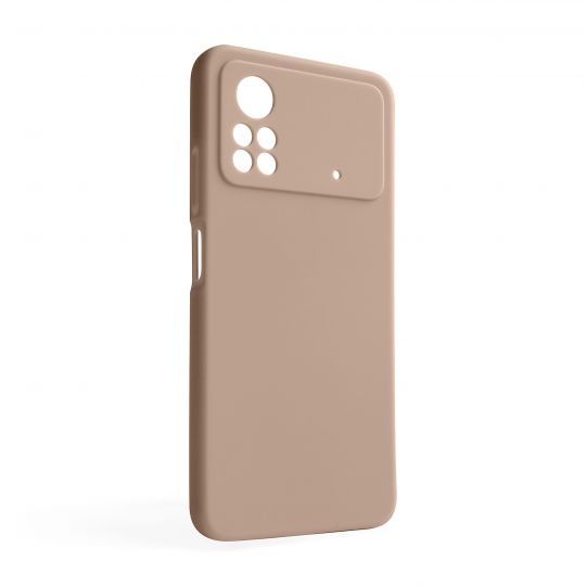 Чохол Full Silicone Case для Xiaomi Poco X4 Pro nude (19) (без логотипу) - купити за 310.10 грн у Києві, Україні
