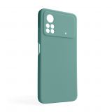 Чехол Full Silicone Case для Xiaomi Poco X4 Pro turquoise (17) (без логотипа)