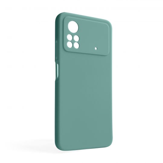 Чохол Full Silicone Case для Xiaomi Poco X4 Pro turquoise (17) (без логотипу) - купити за 310.10 грн у Києві, Україні