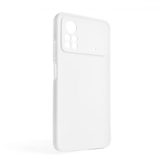 Чехол Full Silicone Case для Xiaomi Poco X4 Pro white (09) (без логотипа) - купить за 310.10 грн в Киеве, Украине