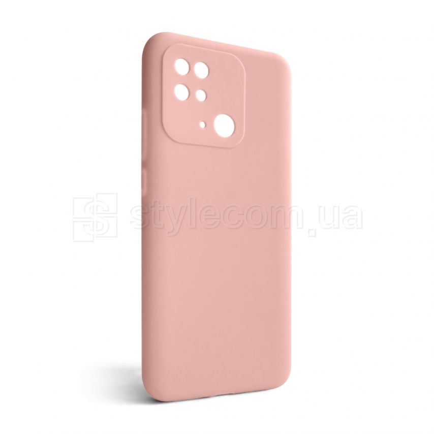 Чохол Full Silicone Case для Xiaomi Redmi 10C light pink (12) (без логотипу)