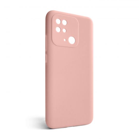 Чехол Full Silicone Case для Xiaomi Redmi 10C light pink (12) (без логотипа) - купить за 310.10 грн в Киеве, Украине