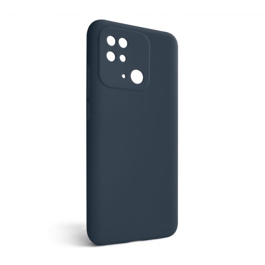 Чохол Full Silicone Case для Xiaomi Redmi 10C dark blue (08) (без логотипу) - купити за 315.70 грн у Києві, Україні