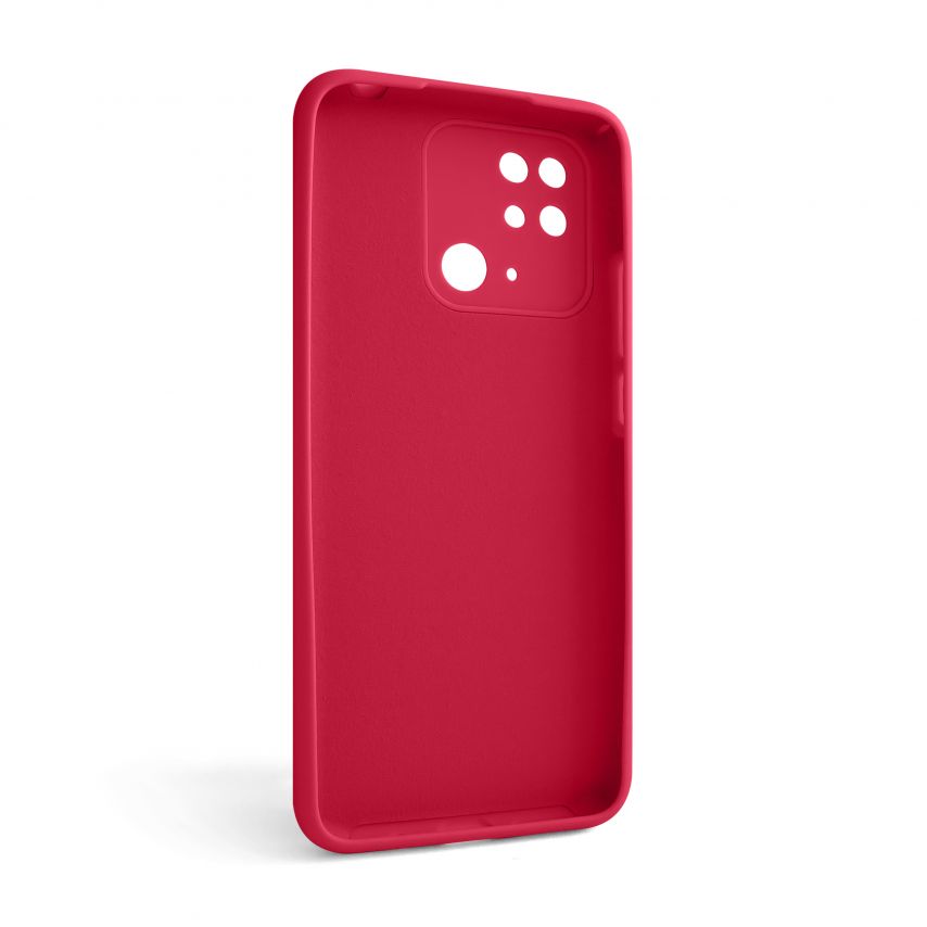 Чехол Full Silicone Case для Xiaomi Redmi 10C rose red (42) (без логотипа)