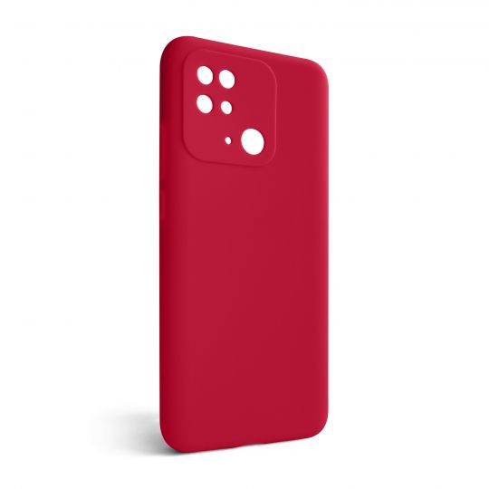 Чохол Full Silicone Case для Xiaomi Redmi 10C rose red (42) (без логотипу) - купити за 310.10 грн у Києві, Україні