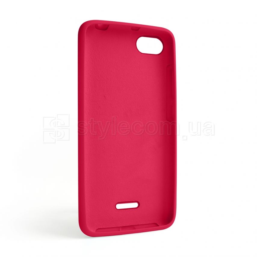 Чохол Full Silicone Case для Xiaomi Redmi 6A rose red (42) (без логотипу)
