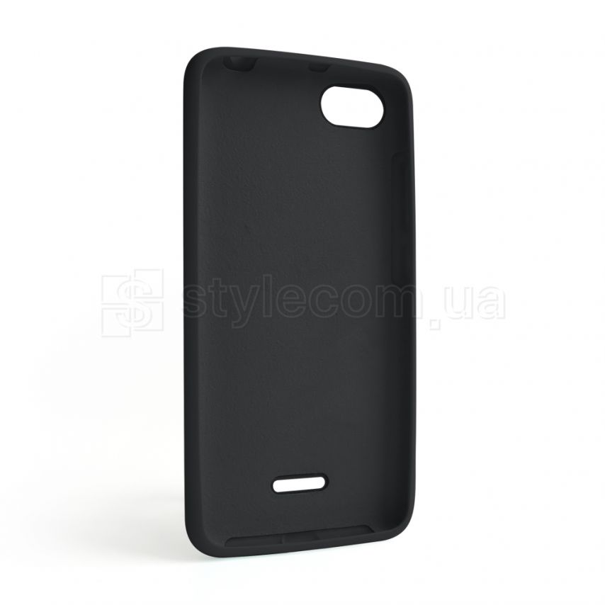 Чехол Full Silicone Case для Xiaomi Redmi 6A black (18) (без логотипа)
