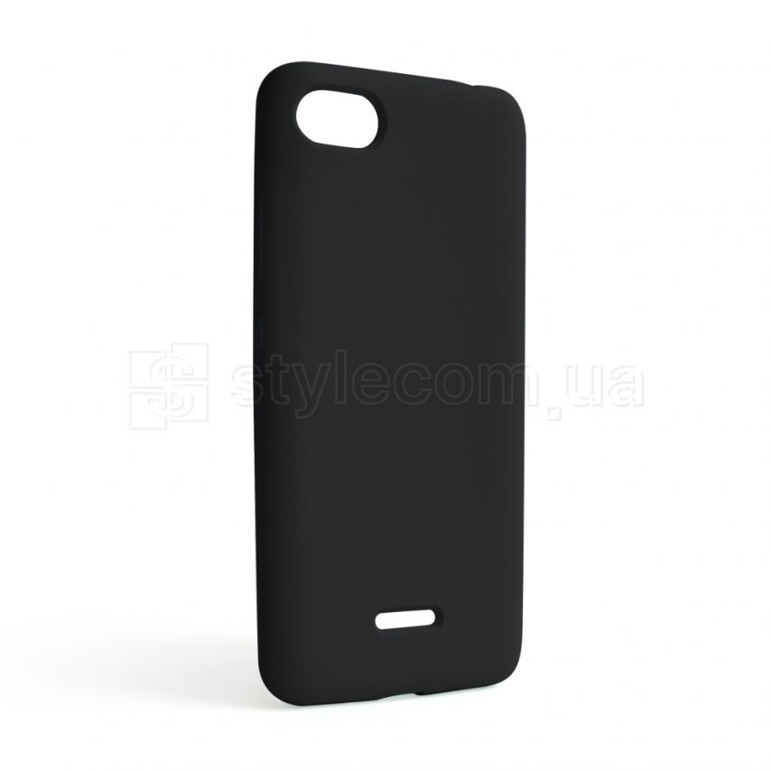 Чохол Full Silicone Case для Xiaomi Redmi 6A black (18) (без логотипу)