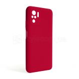 Чехол Full Silicone Case для Xiaomi Redmi Note 10 4G rose red (42) (без логотипа) - купить за 280.00 грн в Киеве, Украине
