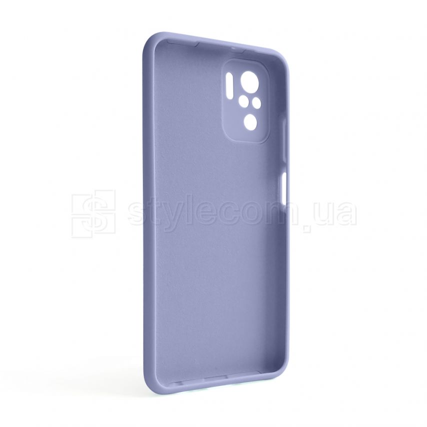 Чохол Full Silicone Case для Xiaomi Redmi Note 10 4G elegant purple (26) (без логотипу)