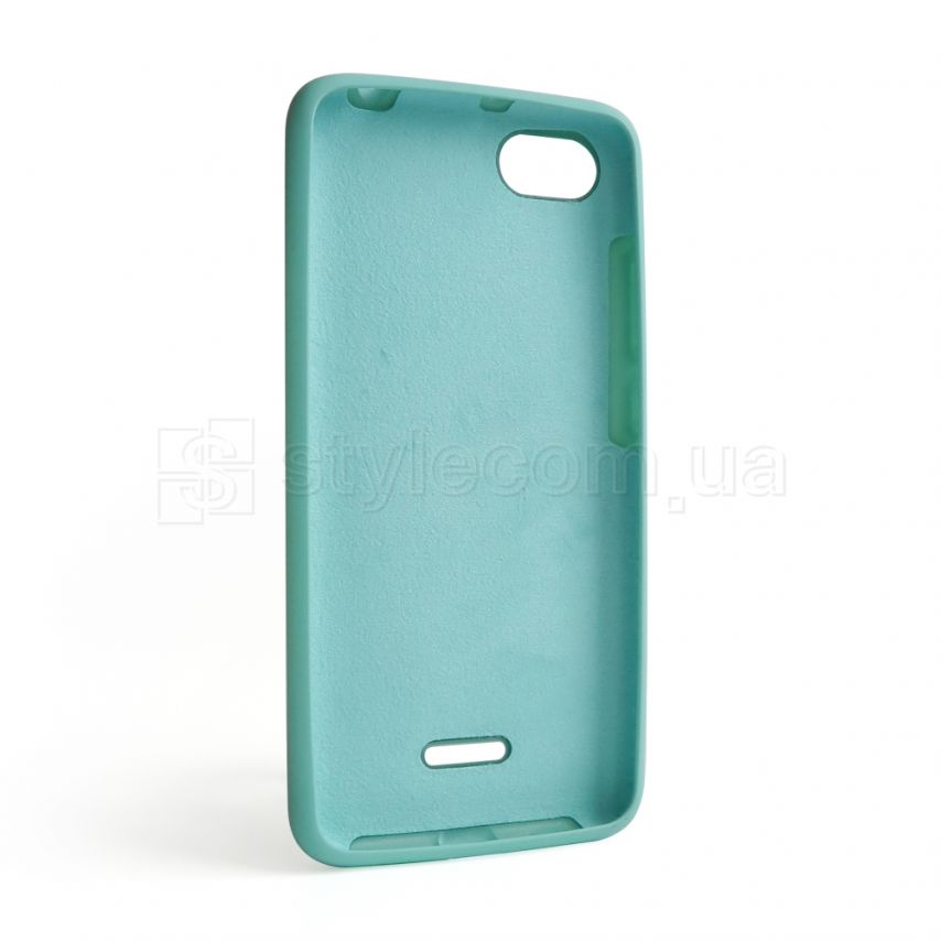 Чохол Full Silicone Case для Xiaomi Redmi 6A turquoise (17) (без логотипу)