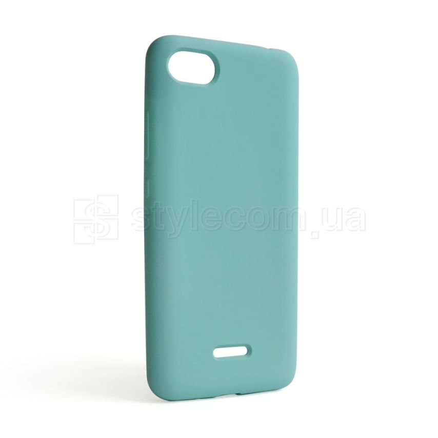Чехол Full Silicone Case для Xiaomi Redmi 6A turquoise (17) (без логотипа)