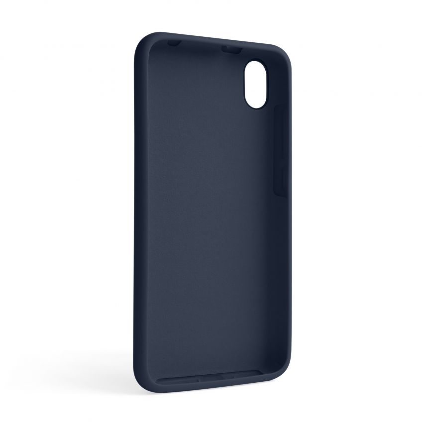 Чехол Full Silicone Case для Xiaomi Redmi 7A dark blue (08) (без логотипа)