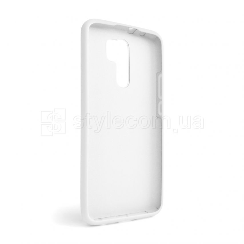 Чехол Full Silicone Case для Xiaomi Redmi 9 white (09) (без логотипа)