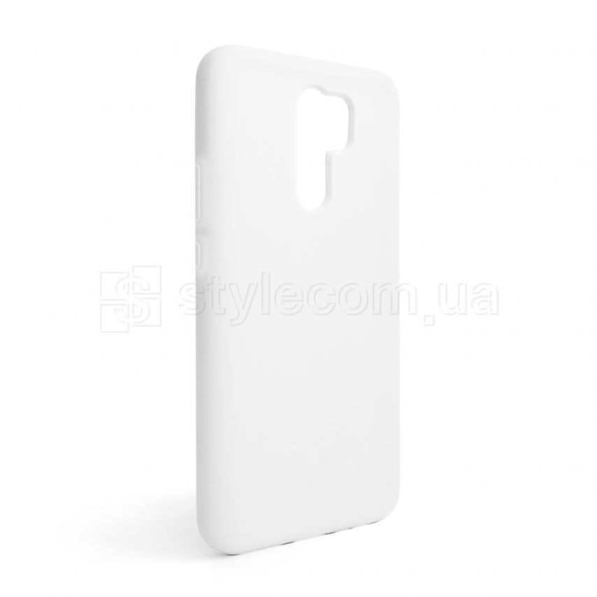 Чохол Full Silicone Case для Xiaomi Redmi 9 white (09) (без логотипу)