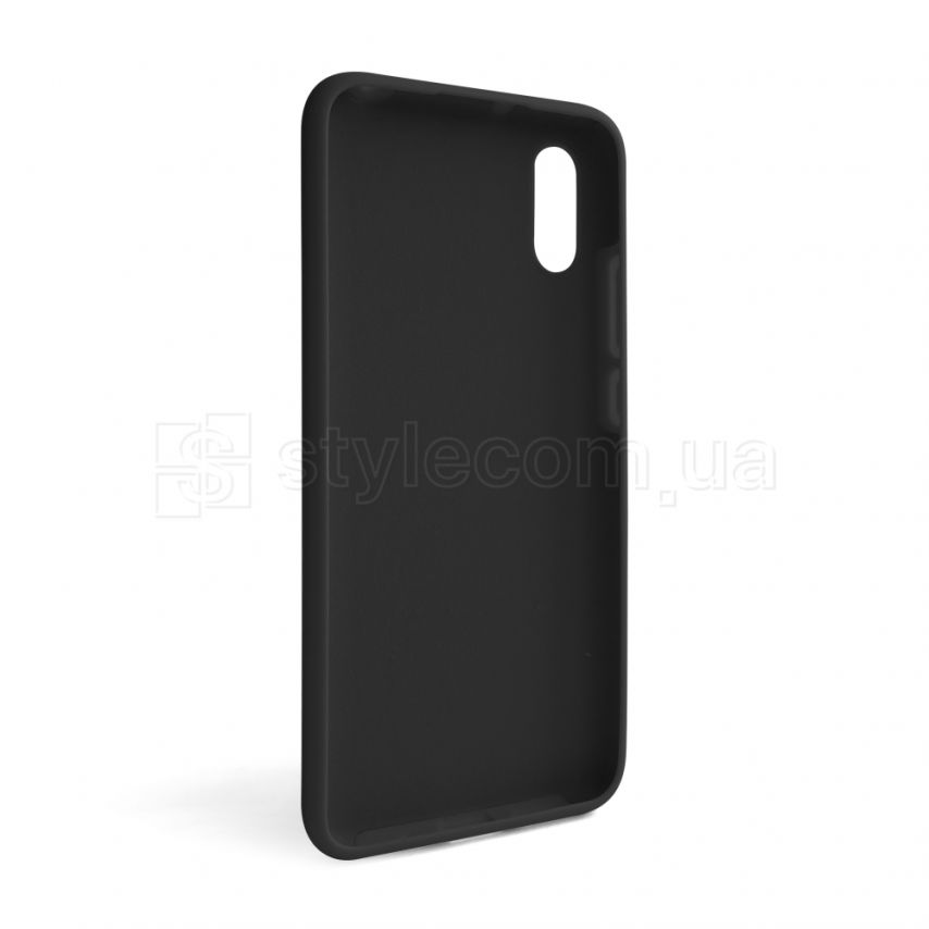 Чохол Full Silicone Case для Xiaomi Redmi 9A black (18) (без логотипу)