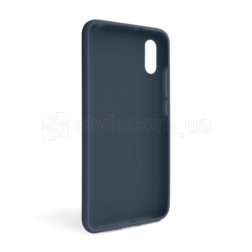 Чохол Full Silicone Case для Xiaomi Redmi 9A dark blue (08) (без логотипу)