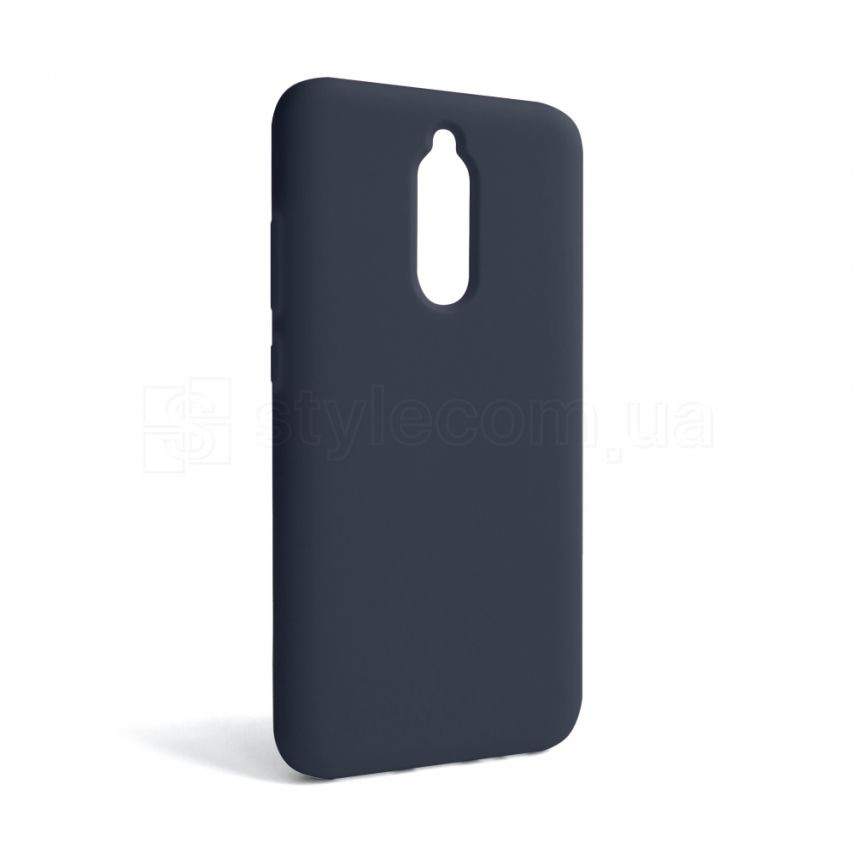 Чохол Full Silicone Case для Xiaomi Redmi 8 dark blue (08) (без логотипу)