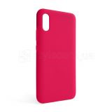 Чехол Full Silicone Case для Xiaomi Redmi 9A fluorescent rose (37) (без логотипа)