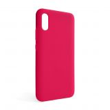 Чохол Full Silicone Case для Xiaomi Redmi 9A fluorescent rose (37) (без логотипу)