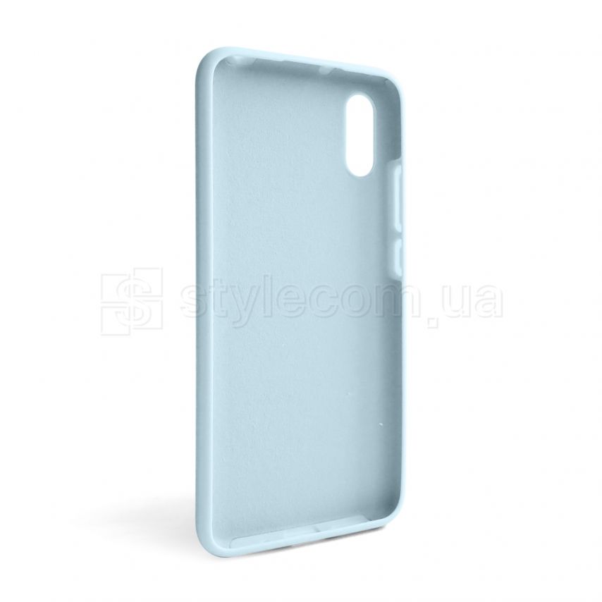 Чохол Full Silicone Case для Xiaomi Redmi 9A light blue (05) (без логотипу)