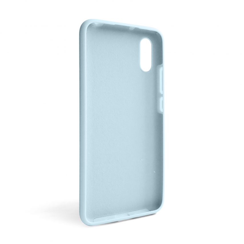 Чехол Full Silicone Case для Xiaomi Redmi 9A light blue (05) (без логотипа)