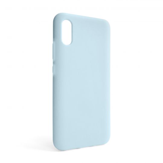 Чохол Full Silicone Case для Xiaomi Redmi 9A light blue (05) (без логотипу) - купити за 310.10 грн у Києві, Україні