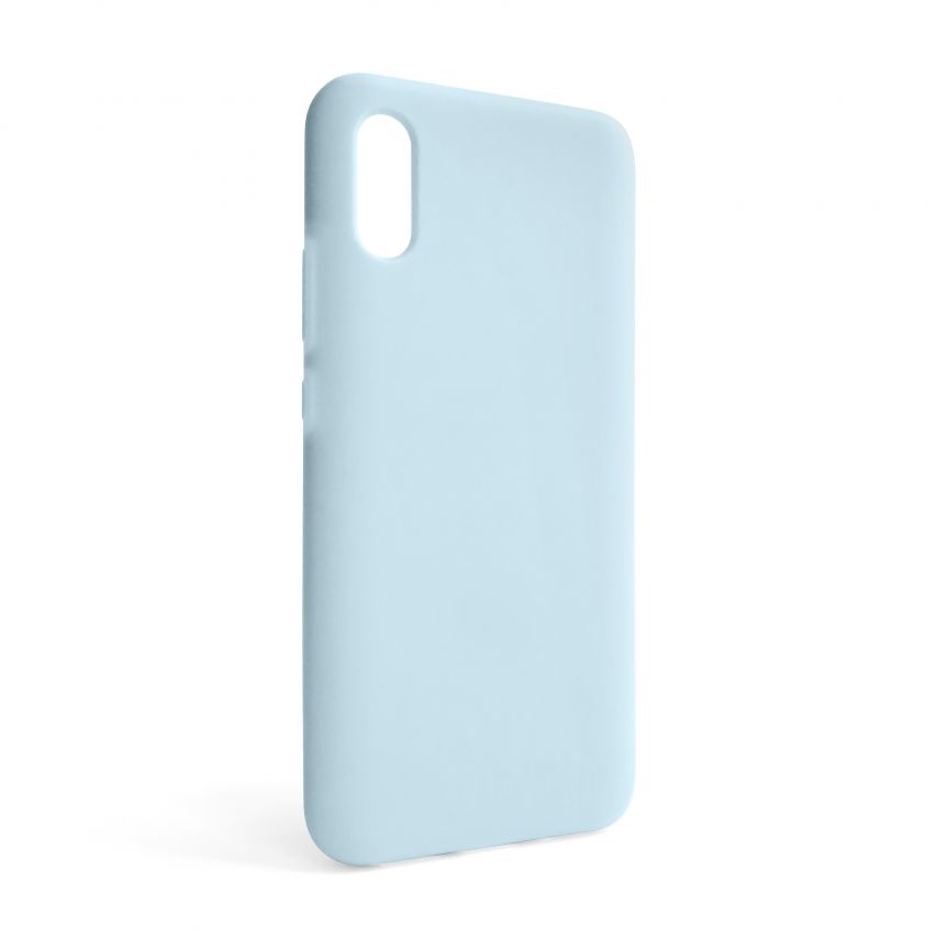 Чехол Full Silicone Case для Xiaomi Redmi 9A light blue (05) (без логотипа)