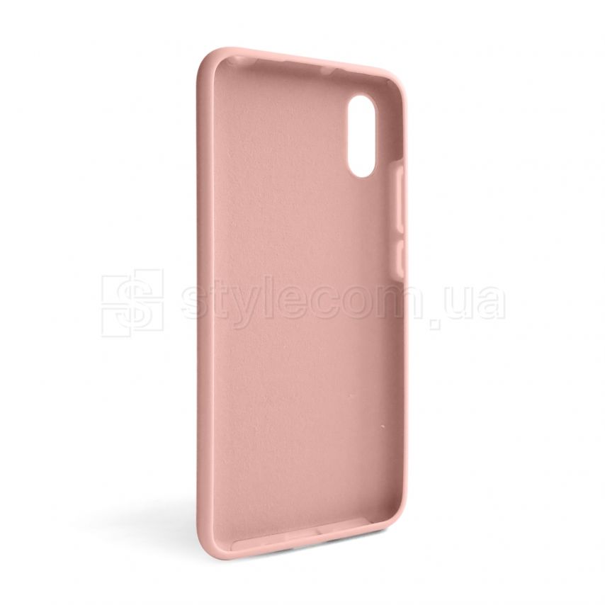 Чохол Full Silicone Case для Xiaomi Redmi 9A light pink (12) (без логотипу)