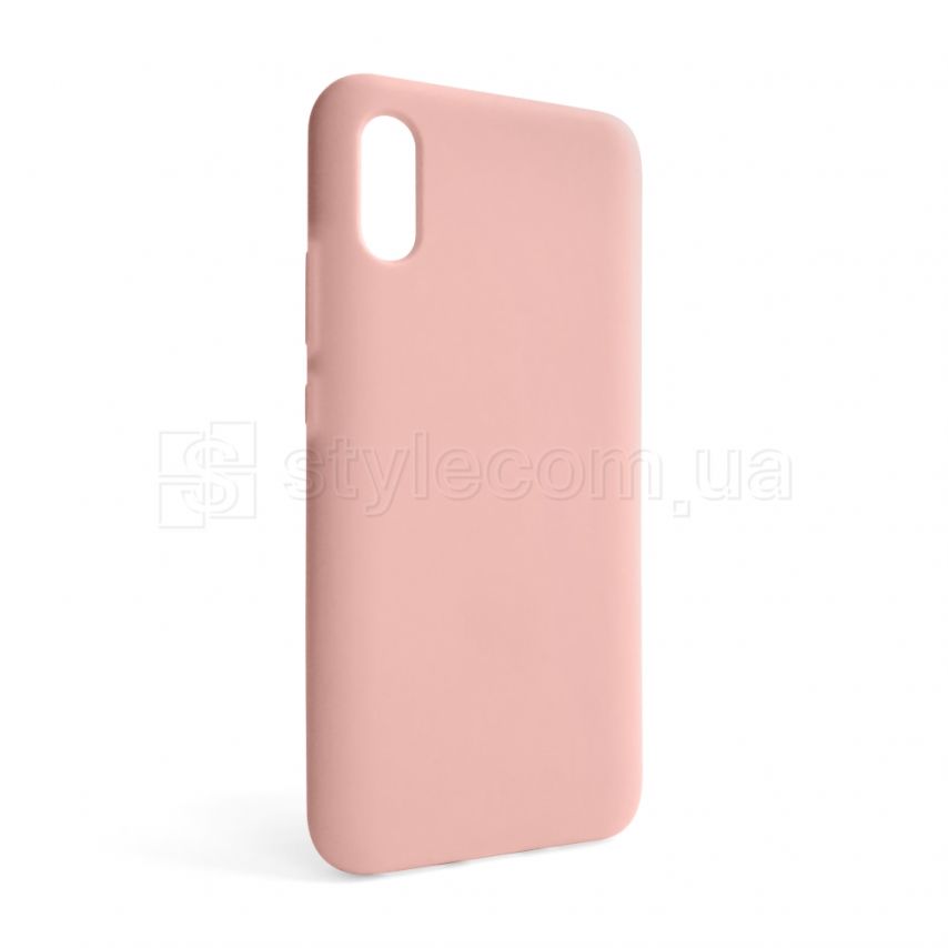 Чехол Full Silicone Case для Xiaomi Redmi 9A light pink (12) (без логотипа)